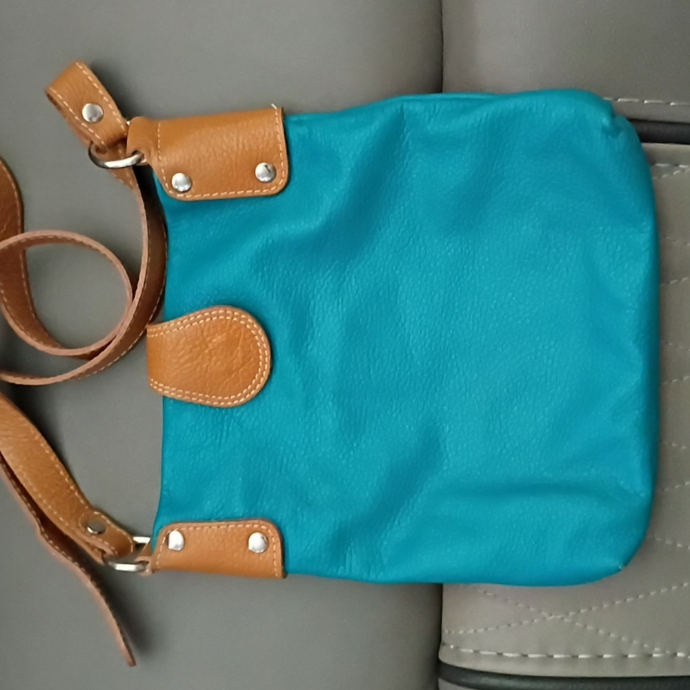 Zagara Italian Leather Crossbody Bag